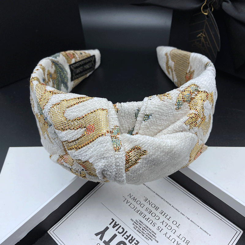 Diadema de moda con bordado pa - Embroidery Motif reseña y precio