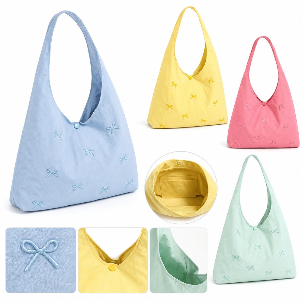 Nuevo bolso de mano de gran ca - Embroidery Bag reseña y precio