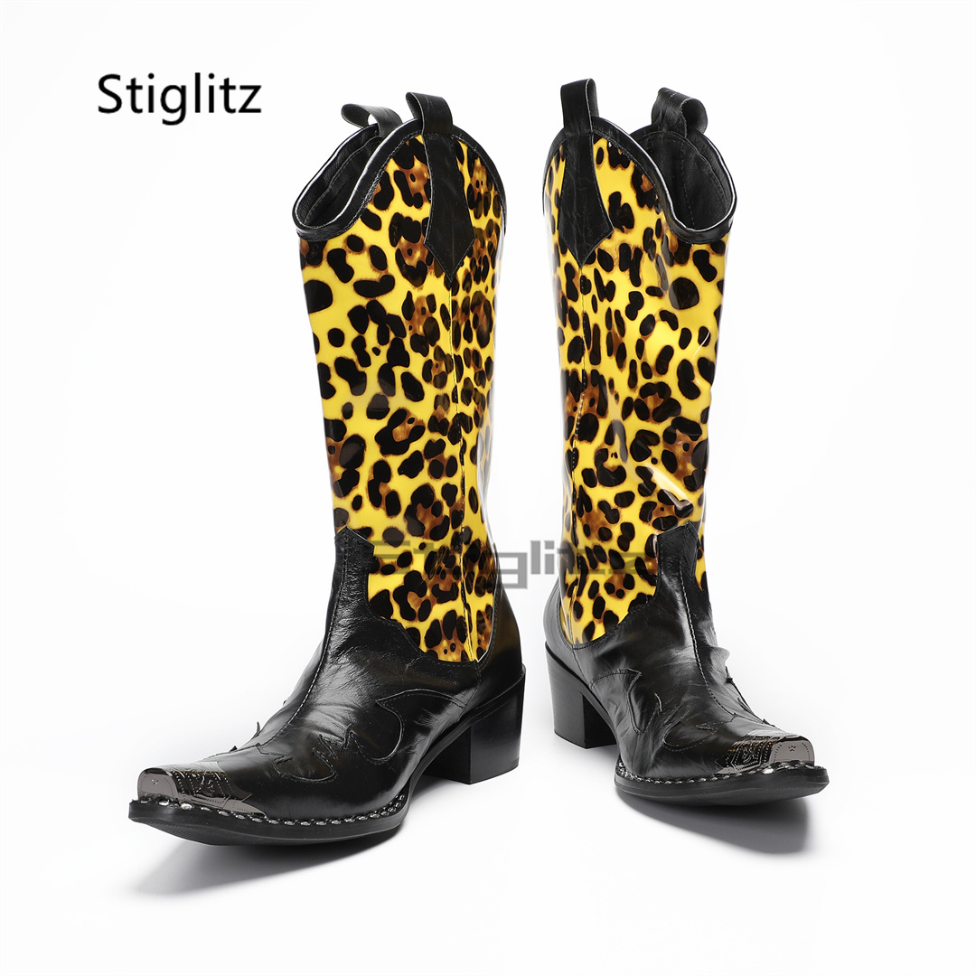 Botas de montar con estampado  - Embroidery Print reseña y precio
