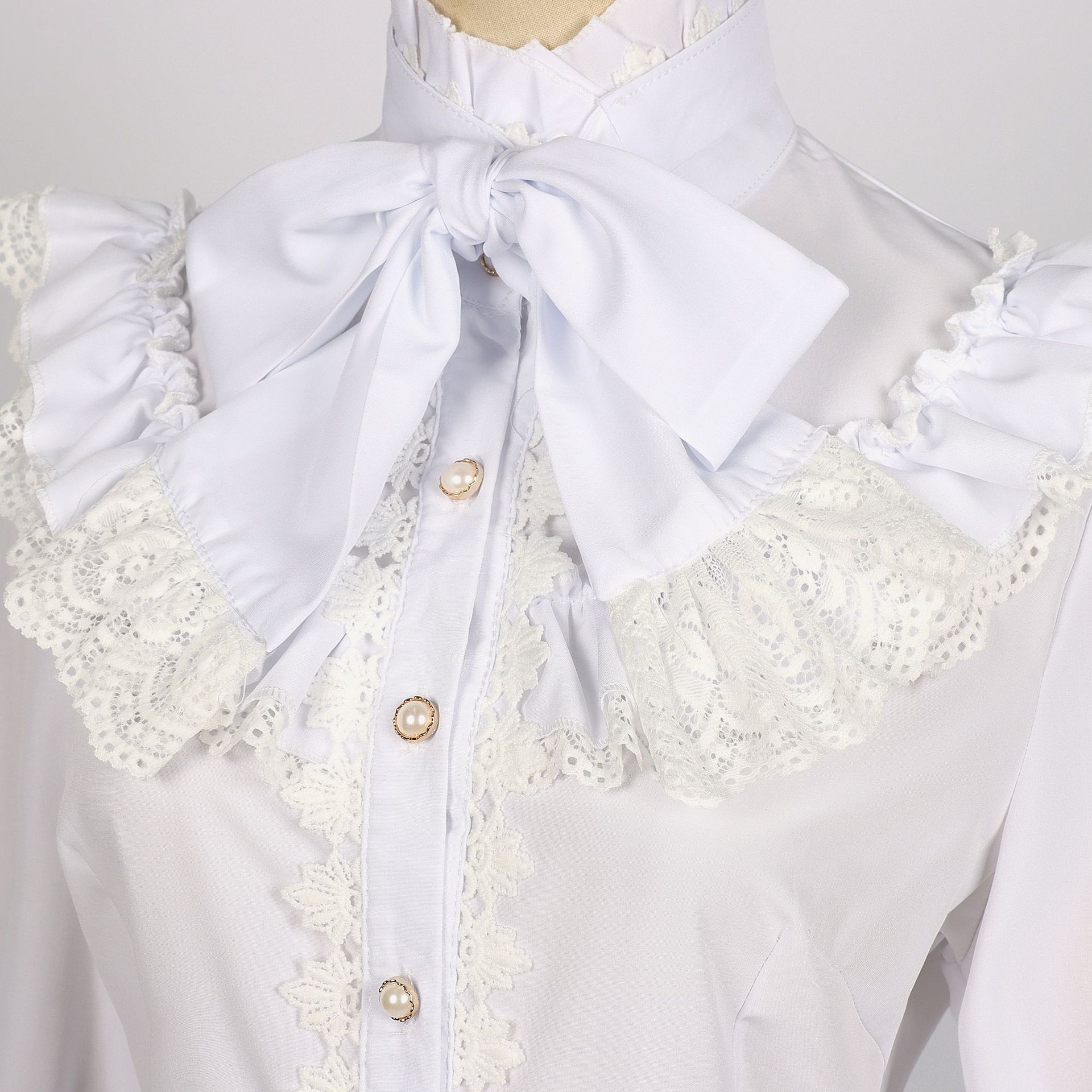 Nueva Llegada: Camisa Gótica V - Embroidery Lace reseña y precio
