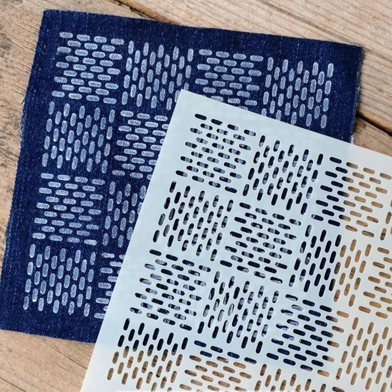 Plantilla de bordado Sashiko,  - Embroidery Motif reseña y precio