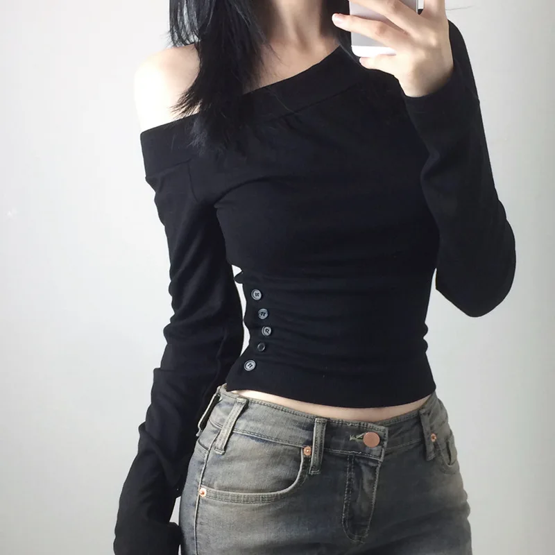 Camiseta Vintage Y2K con Boton - Embroidery Origin reseña y precio