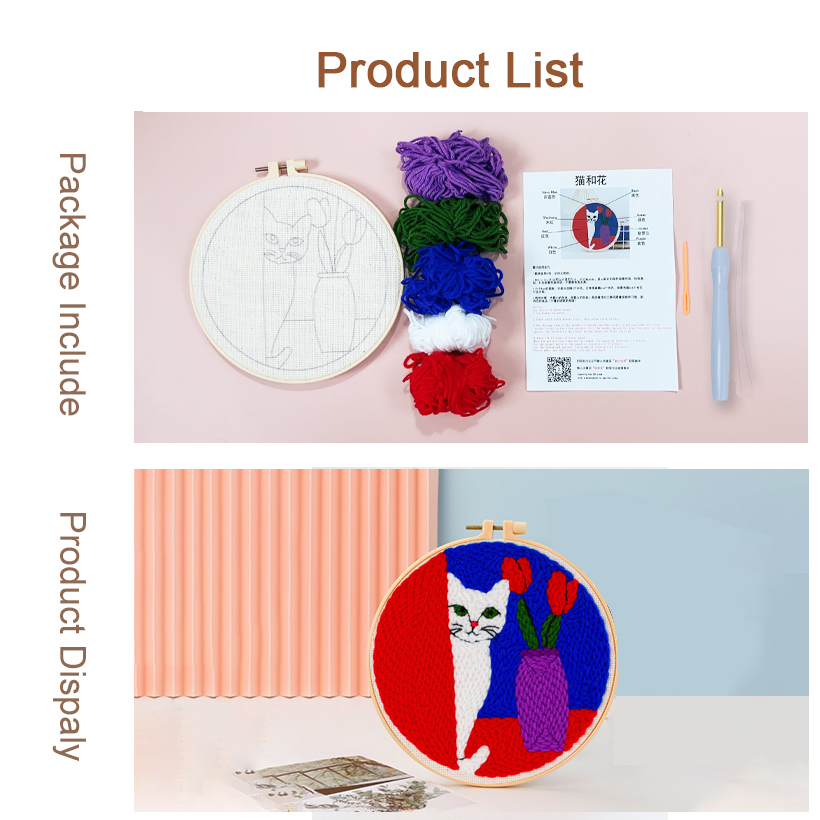 Kits de inicio de bordado con  - Punch Needle Handle reseña y precio