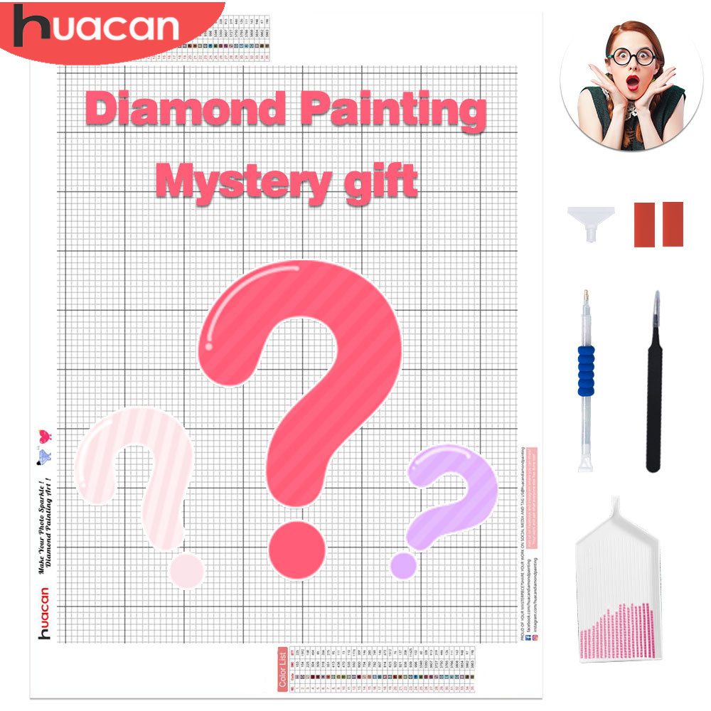 HUACAN-pintura con diamantes D - Embroidery X Pattern reseña y precio