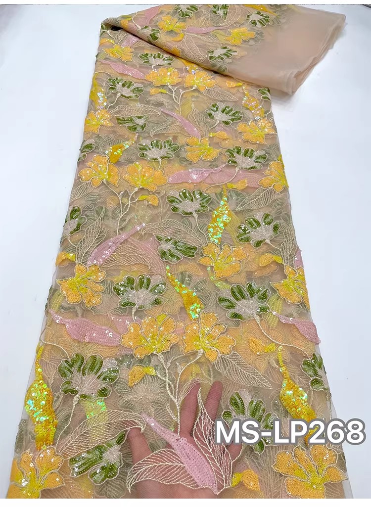 1 yarda de tela de lujo de dob - Embroidery Lace reseña y precio