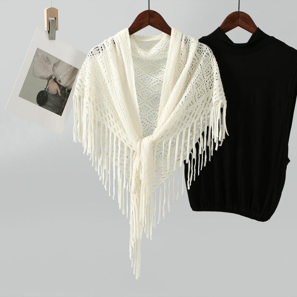 Chales de Moda para Mujer de C - Embroidery Shawl reseña y precio