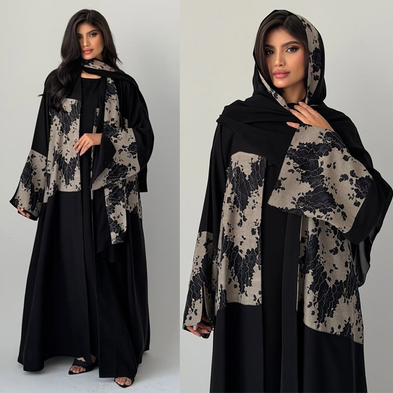 Conjunto de 2 piezas de Abaya  - Embroidery Hijab reseña y precio