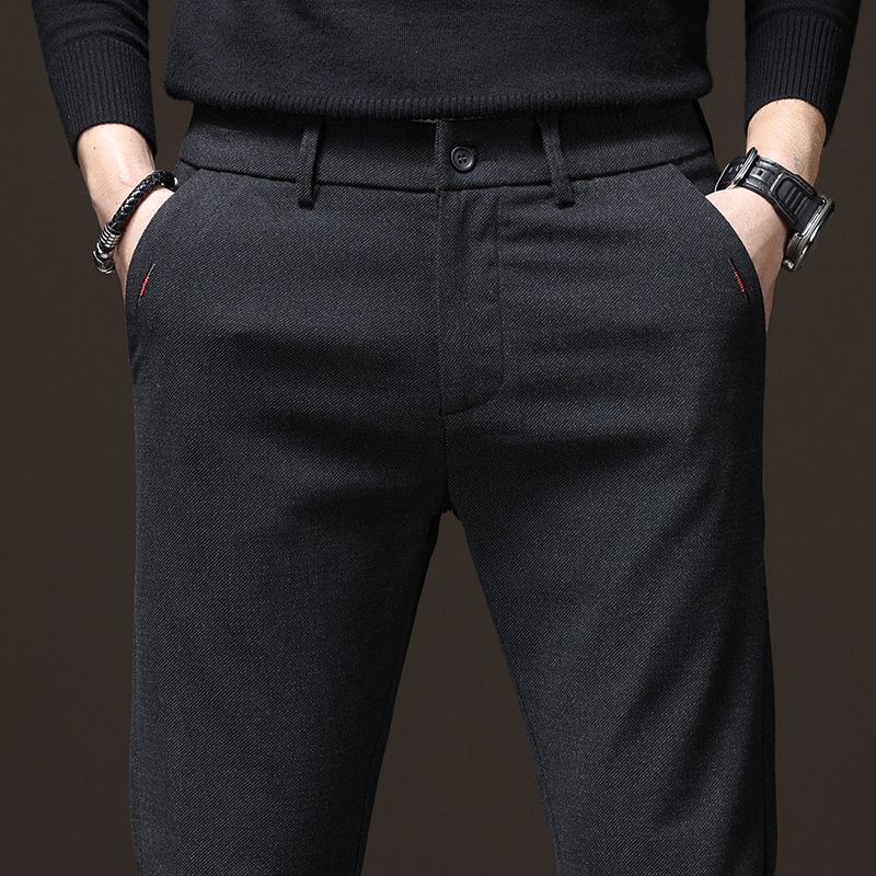 Pantalones informales para hom - Embroidery Jersey reseña y precio