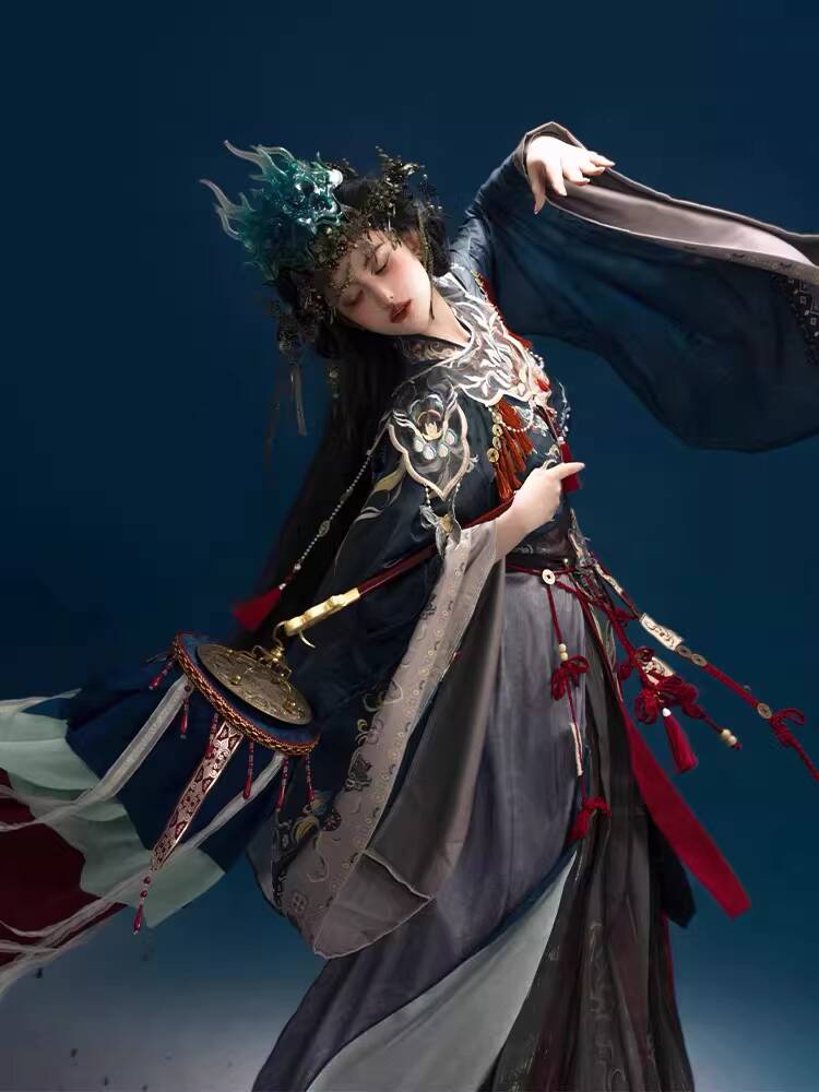 Traje de Hada de la Ópera Nuo, - Embroidery Cotton reseña y precio