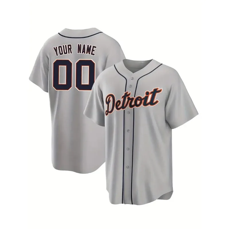 Camiseta de béisbol bordada co - Embroidery Jersey reseña y precio