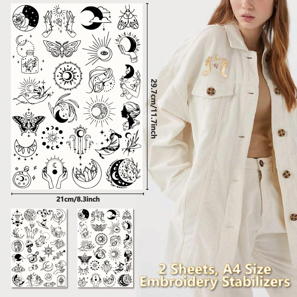 Estabilizadores de bordado Sol - Embroidery Motif reseña y precio
