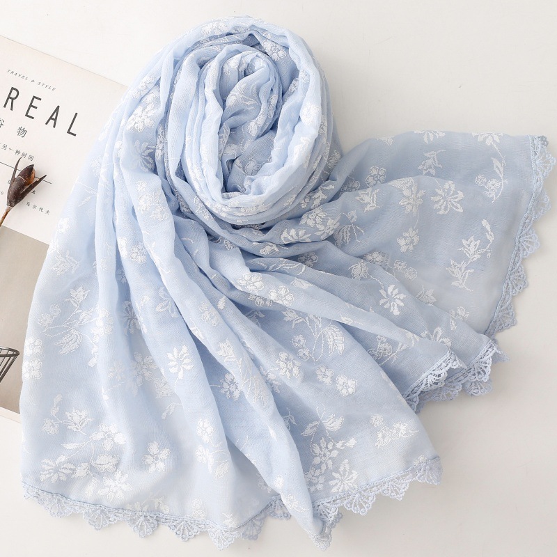 Pañuelo de mujer para todas la - Embroidery Hijab reseña y precio