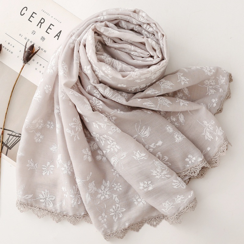 Pañuelo de mujer para todas la - Embroidery Hijab reseña y precio